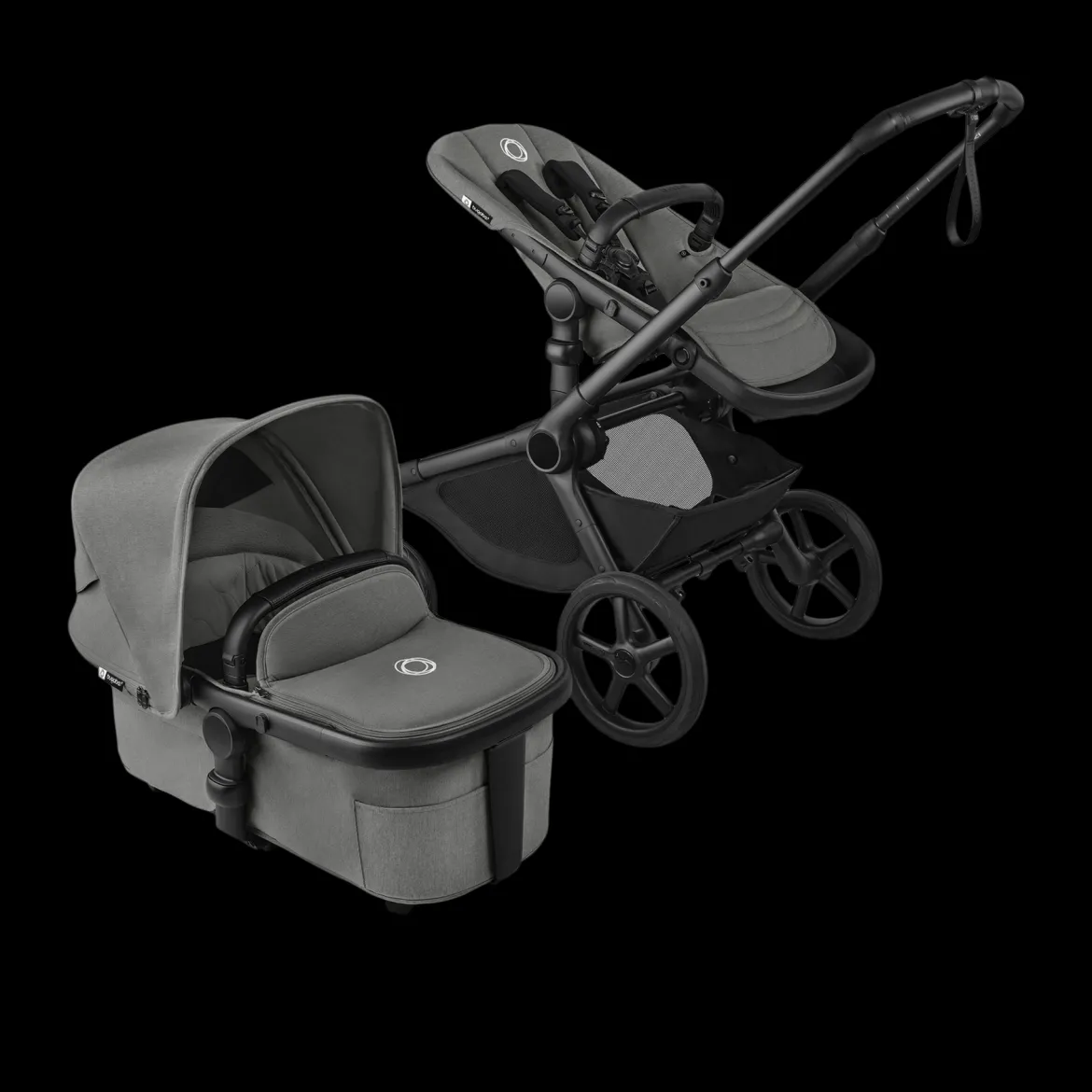 Kangaroo Seat Stroller & Bassinet Bundle