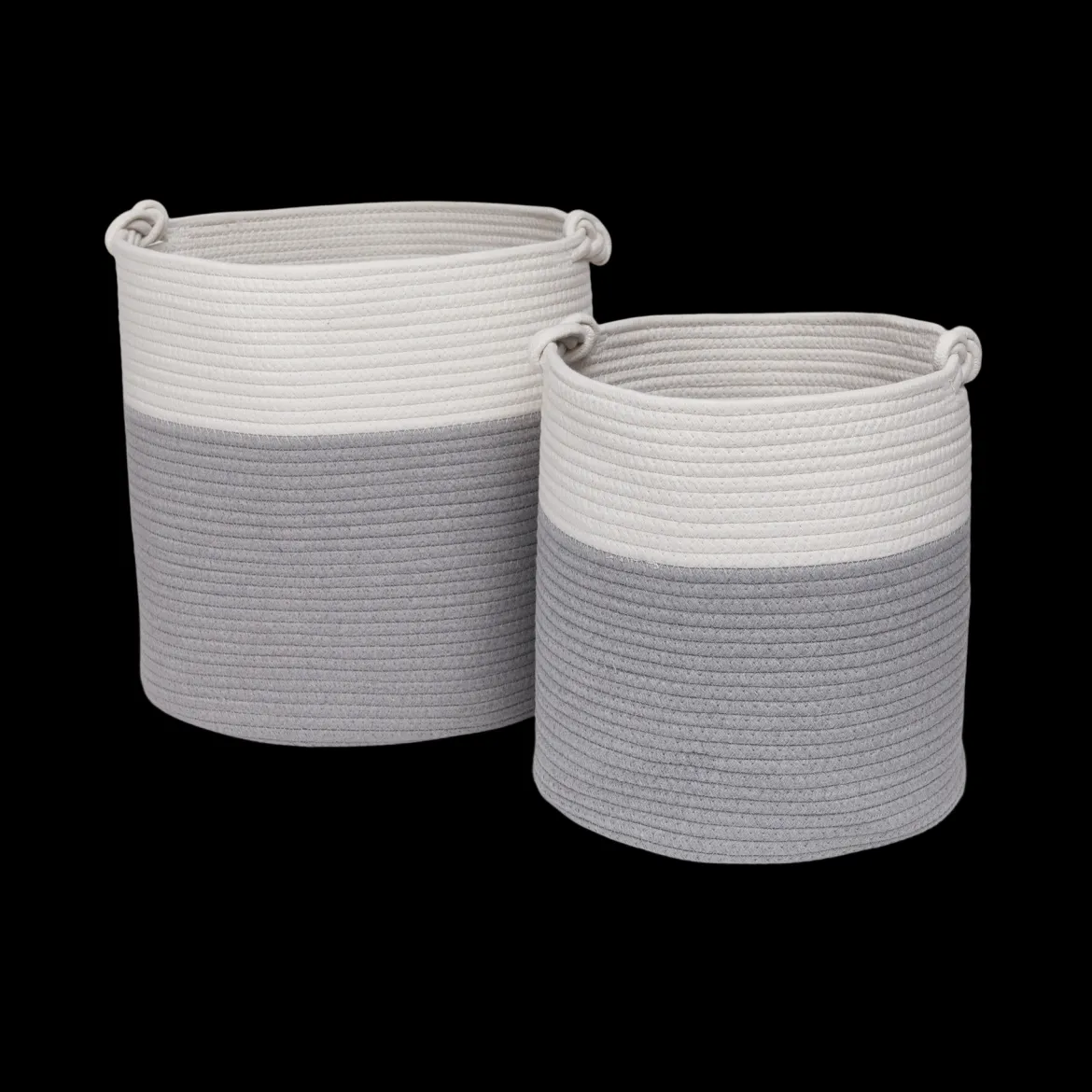 Large & Medium Rope Basket Set