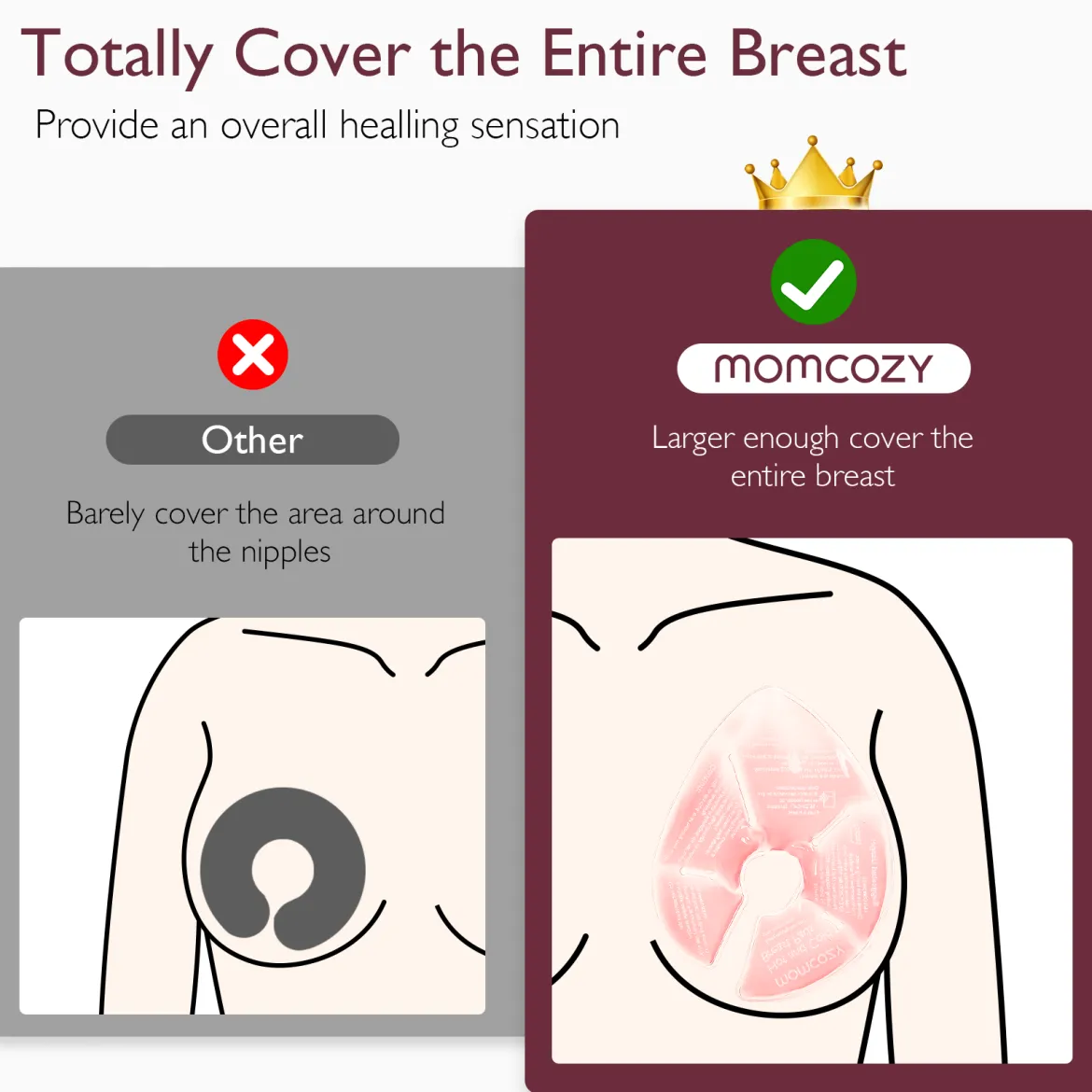 Large Reusable Breast Therapy Pack (2 Pack)