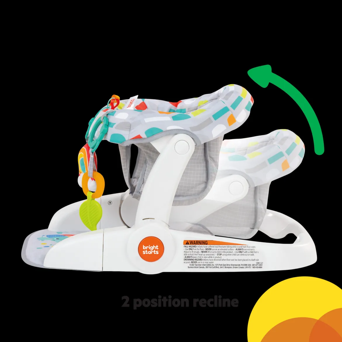 Learn-to-Sit 2-Position Baby Floor Seat