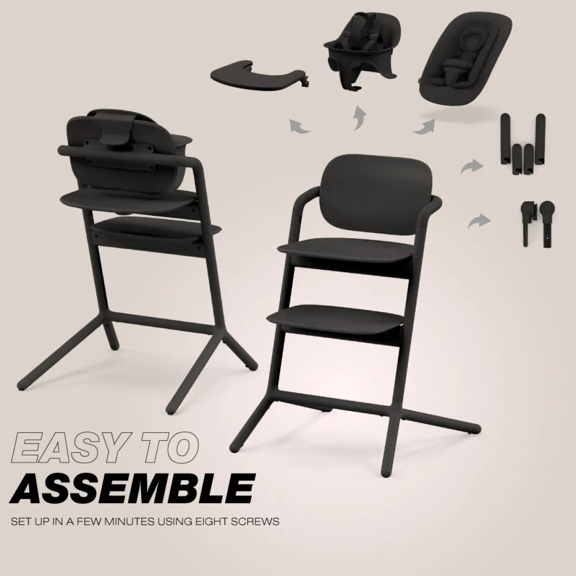 LEMO 2 High Chair 4-in-1 Set