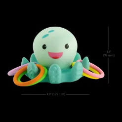 Light Up Ring Catcher Bath Toy