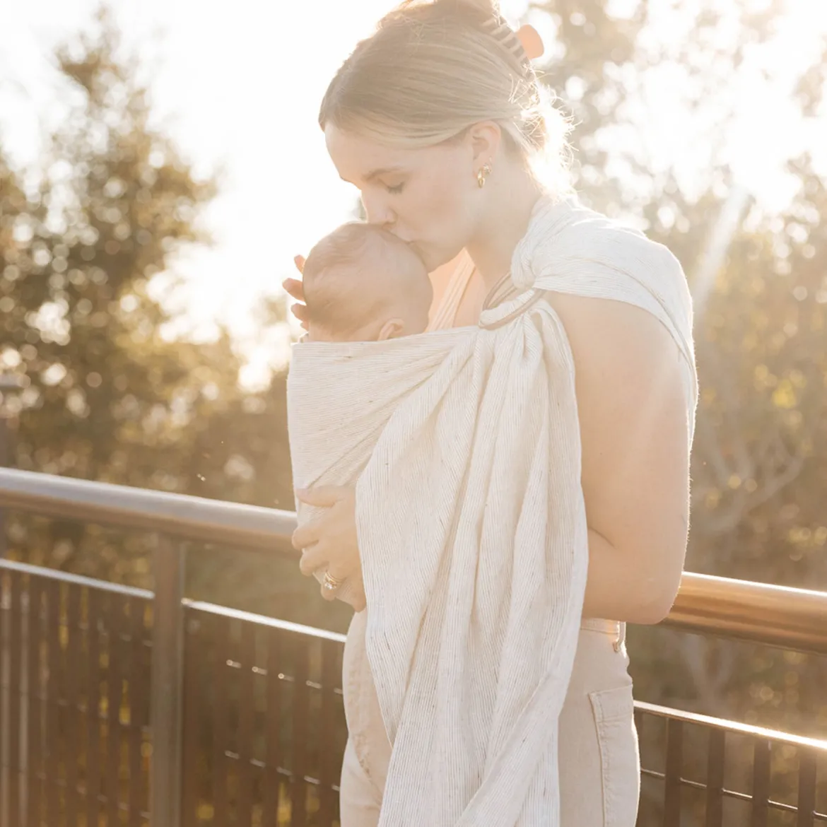 Linen Ring Sling