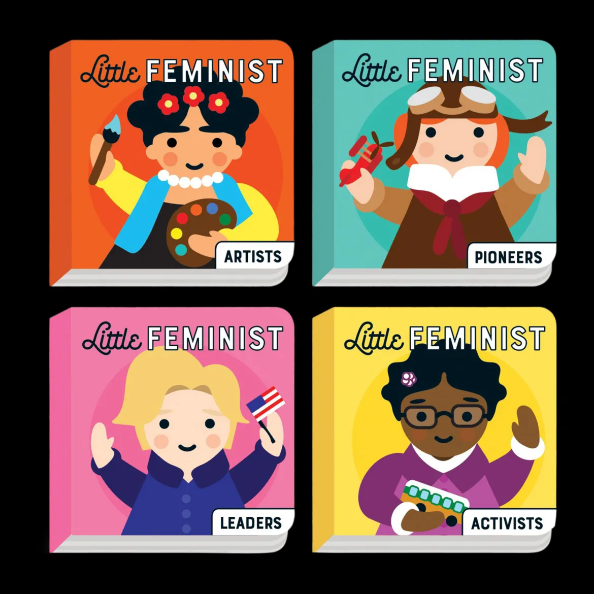 Little Feminist Board Book Set