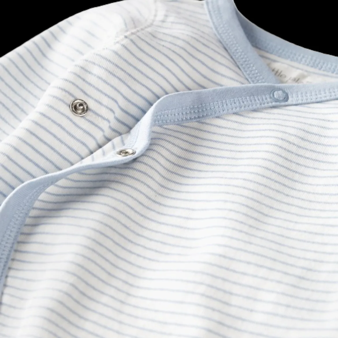 Little Planet Organic Cotton Wrap Sleep & Play Pajamas in Stripes