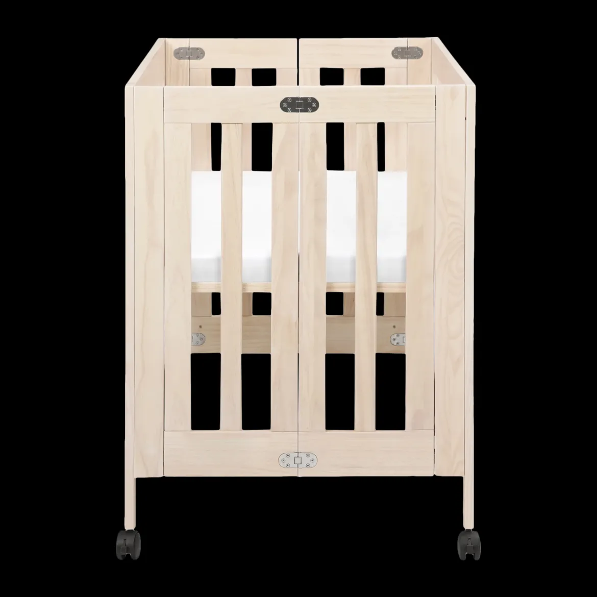 Mini Origami Crib & Mini Organic Mattress Bundle