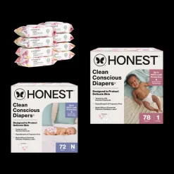 Newborn Diapers & Wipes Starter Bundle