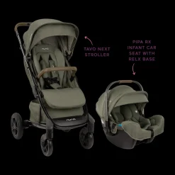 Nuna x Babylist PIPA rx & TAVO next Travel System