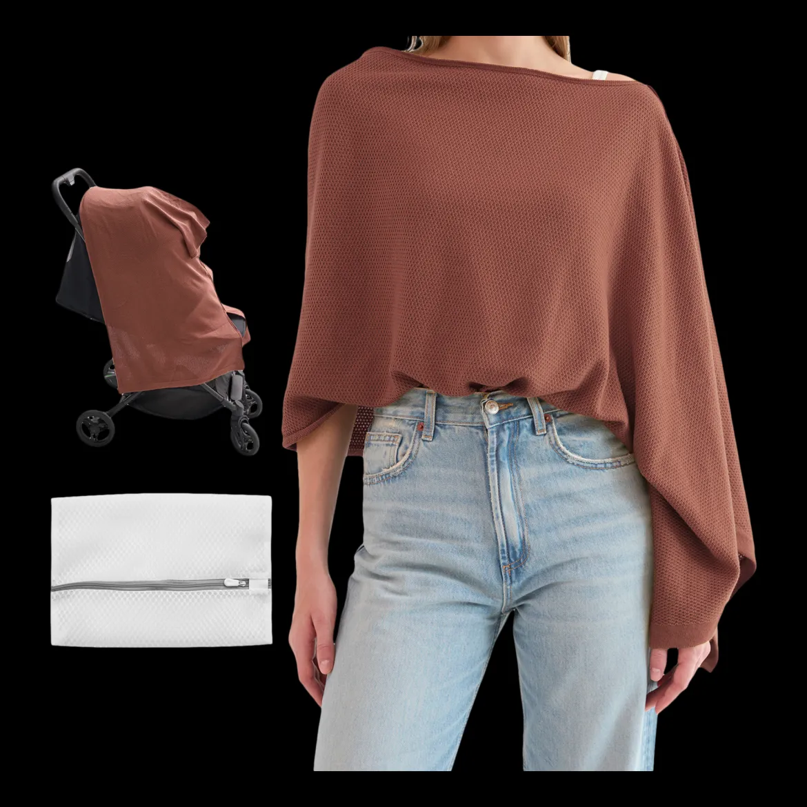 Nursing Cover - Muti-Use Privacy Poncho