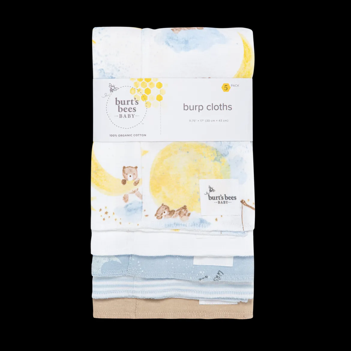 Organic Burp Cloth (5 Pack)