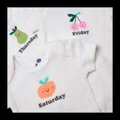 Organic Cotton Days Of The Week Bodysuit (7 Pack)