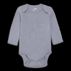 Organic Cotton Long-Sleeve Solid Bodysuits (5 Pack)