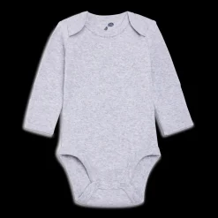 Organic Cotton Long-Sleeve Solid Bodysuits (5 Pack)