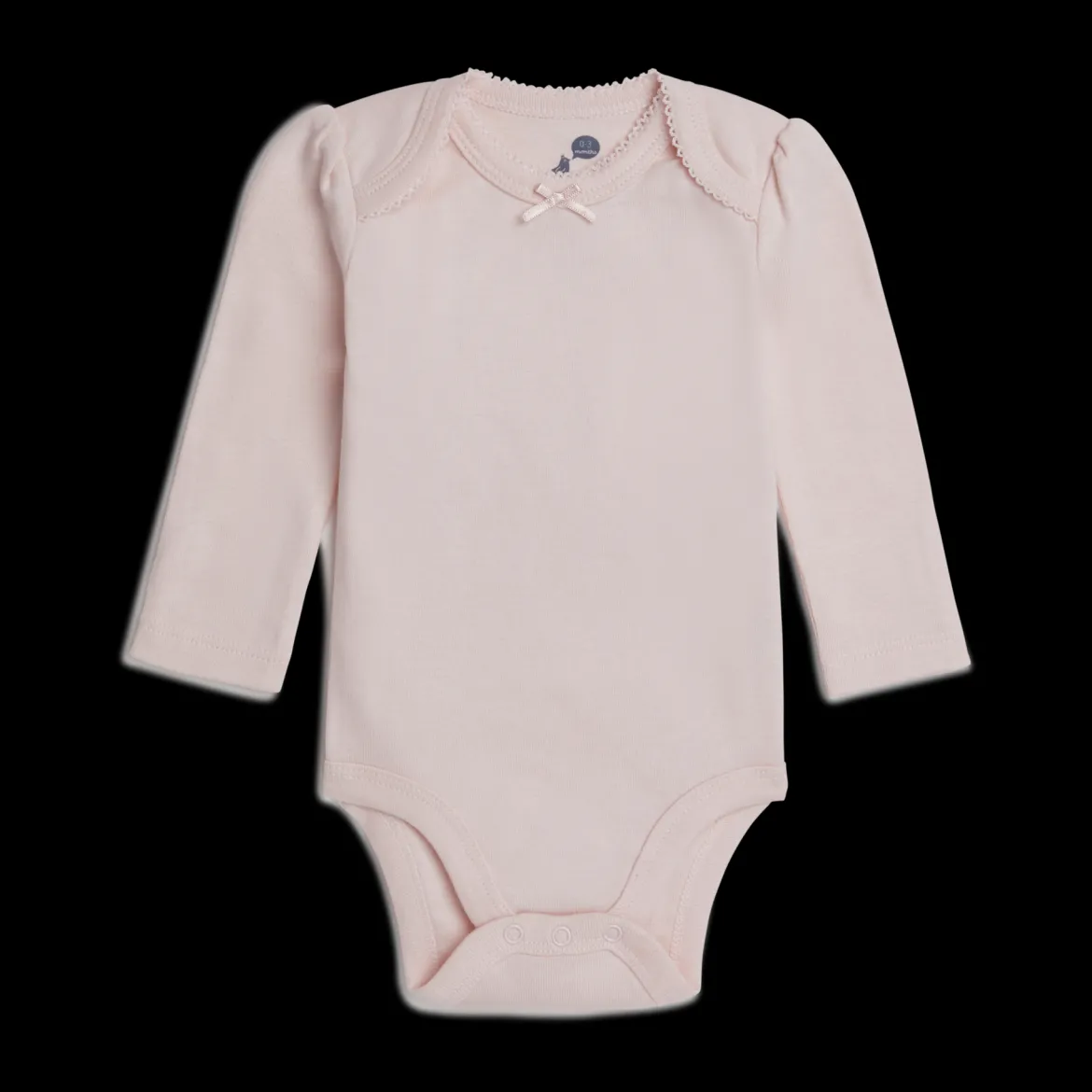 Organic Cotton Long-Sleeve Solid Bodysuits (5 Pack)