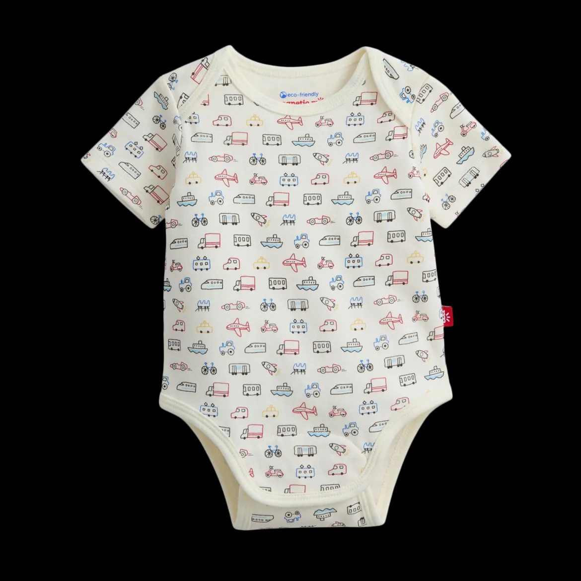 Organic Cotton Magnetic Bodysuit 5 Pack Bundle