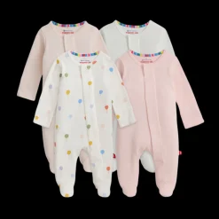 Organic Cotton Magnetic Footie (4 Pack)