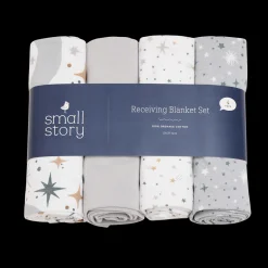 Organic Cotton Receiving Blanket (4 Pack)