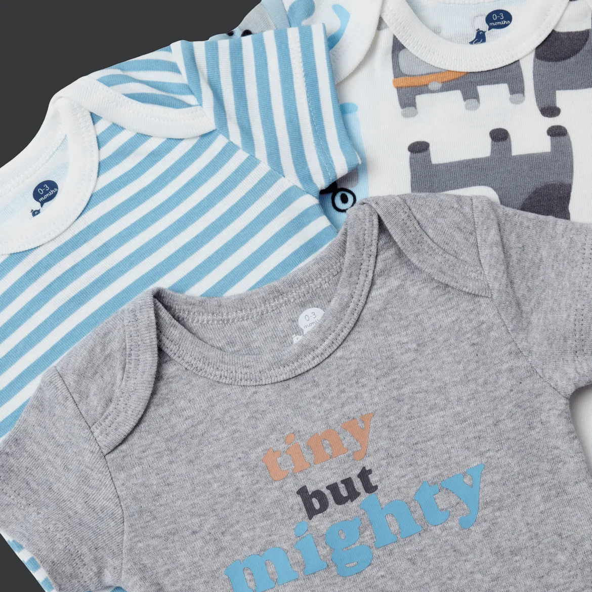 Organic Cotton Short Sleeve Bodysuit & Pant 6-Piece Gift Set