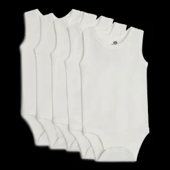 Organic Cotton Solid Tank Bodysuit (5 Pack)