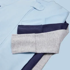 Organic Cotton Solid Zipper Footie (3 Pack)