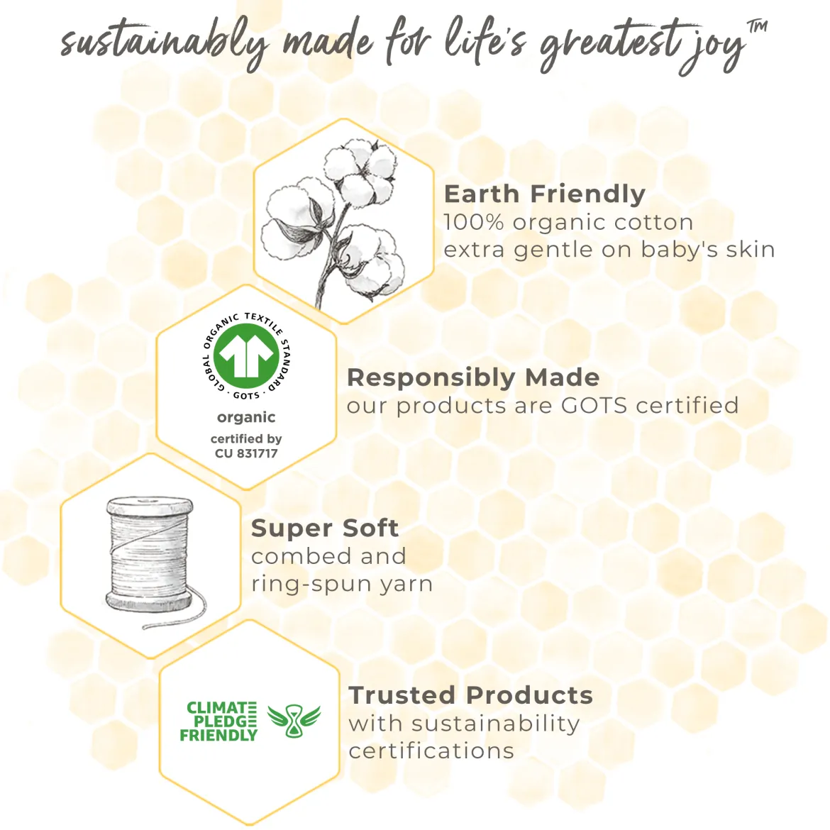 Organic Cotton Woven Terry Towel