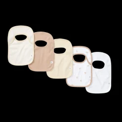 Organic Lap Shoulder Bibs (5 Pack)