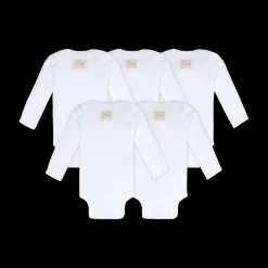 Organic Long Sleeve Bodysuit (5-Pack)