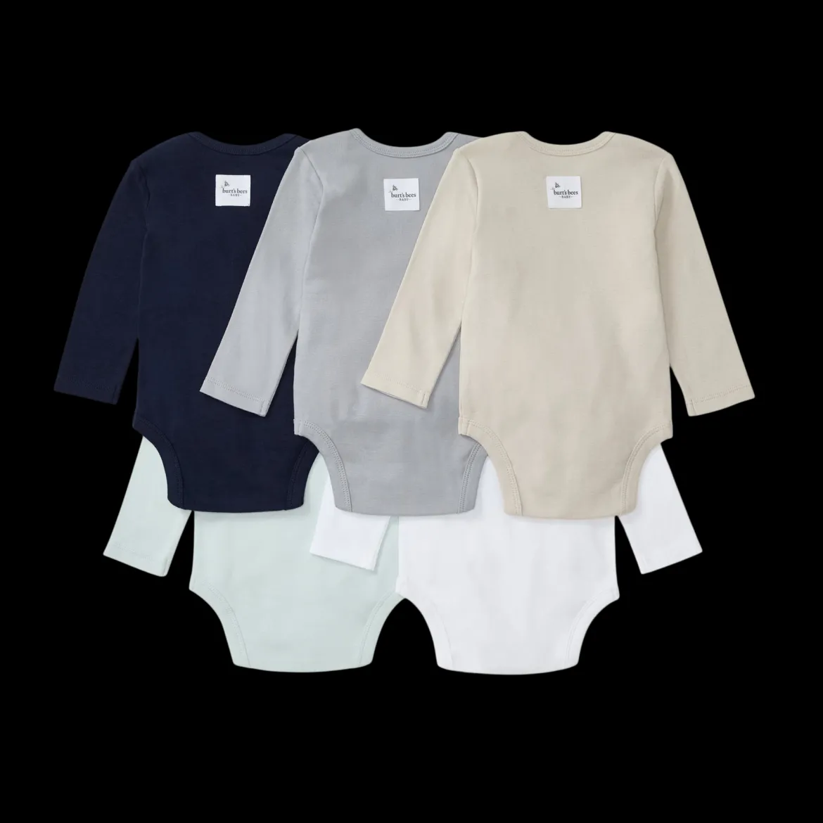 Organic Long Sleeve Bodysuit (5-Pack)