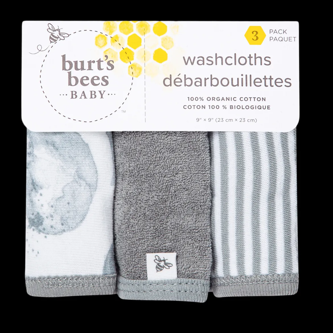 Organic Washcloths (3-Pack)