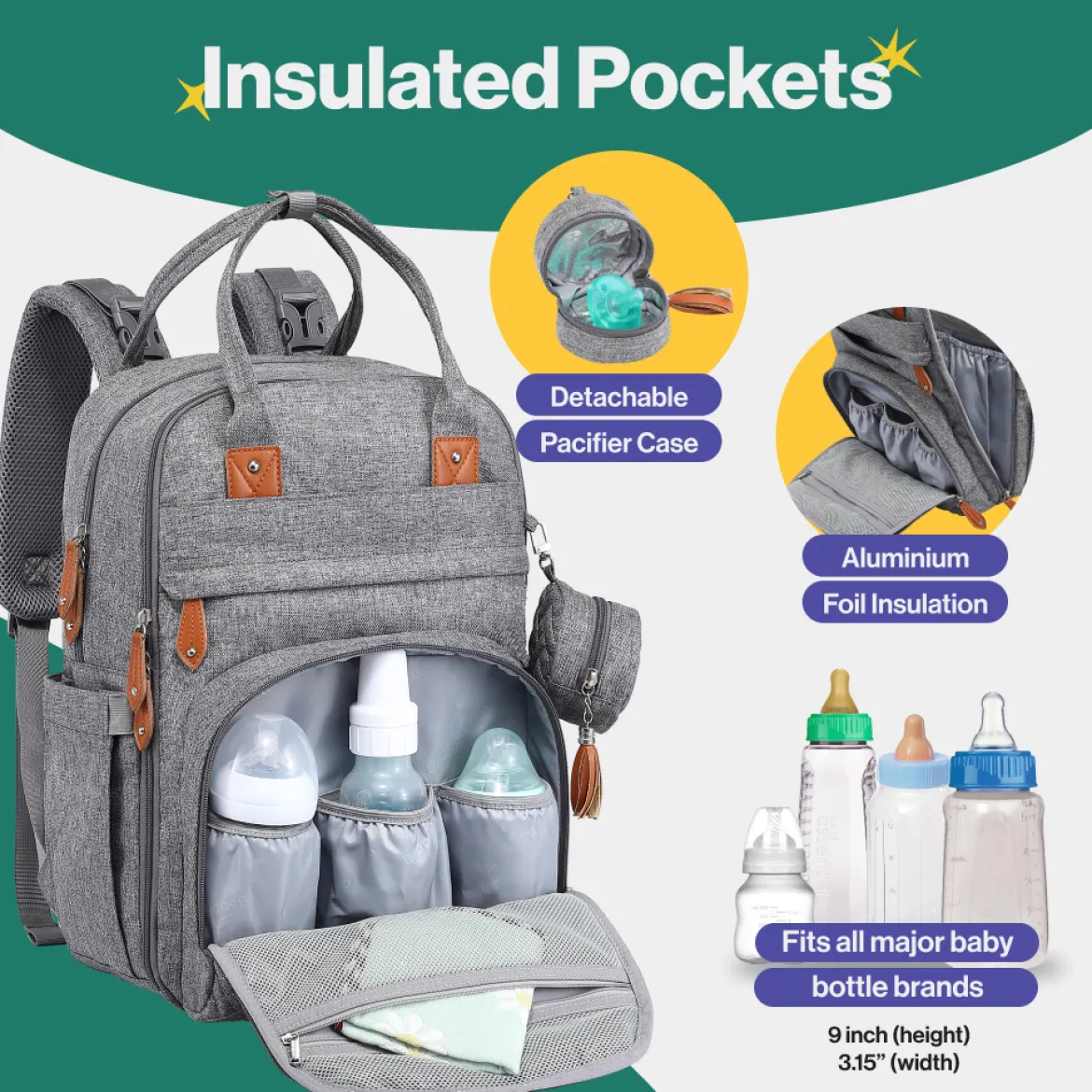Original Diaper Bag Backpack