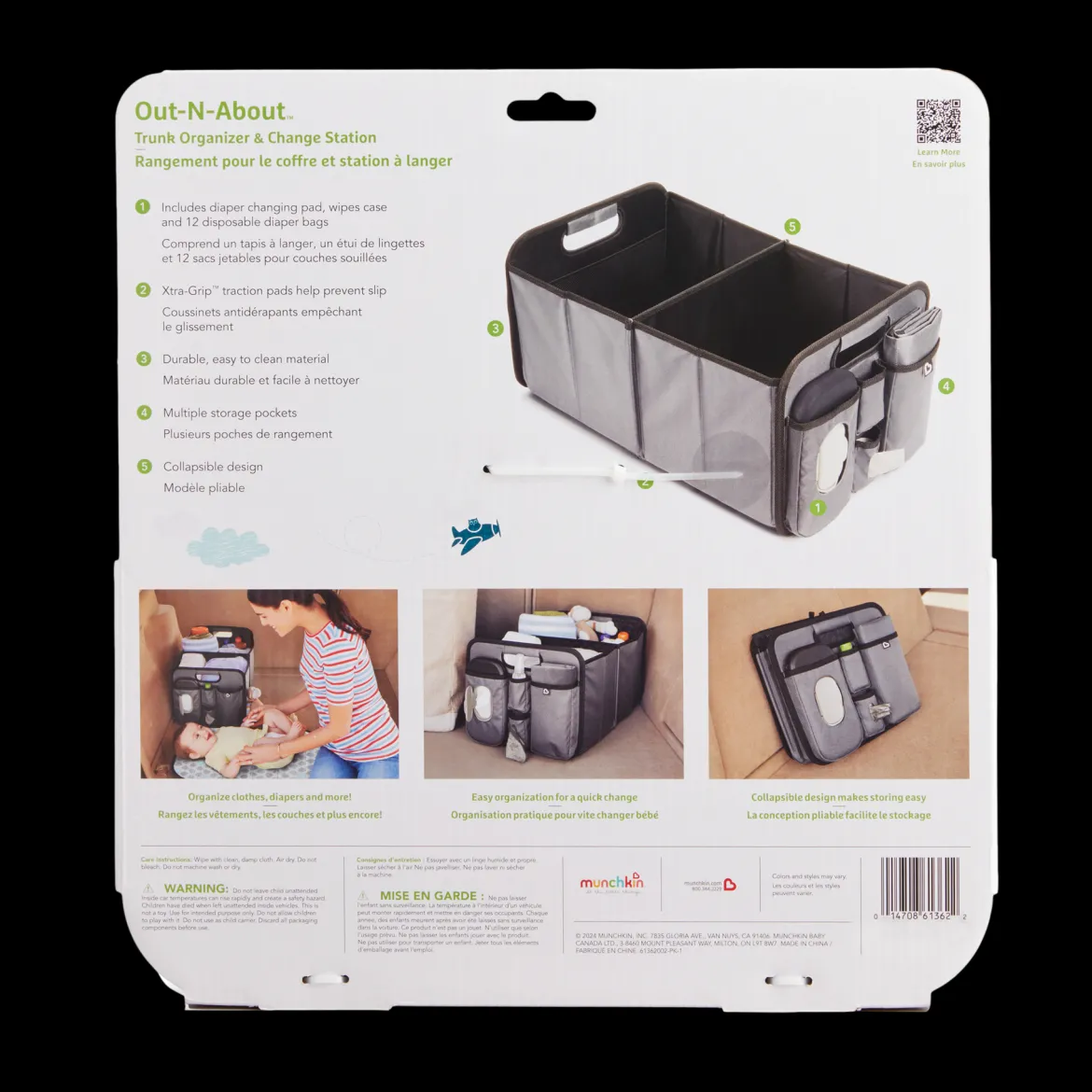 Out-N-About Trunk Organizer & Change Station