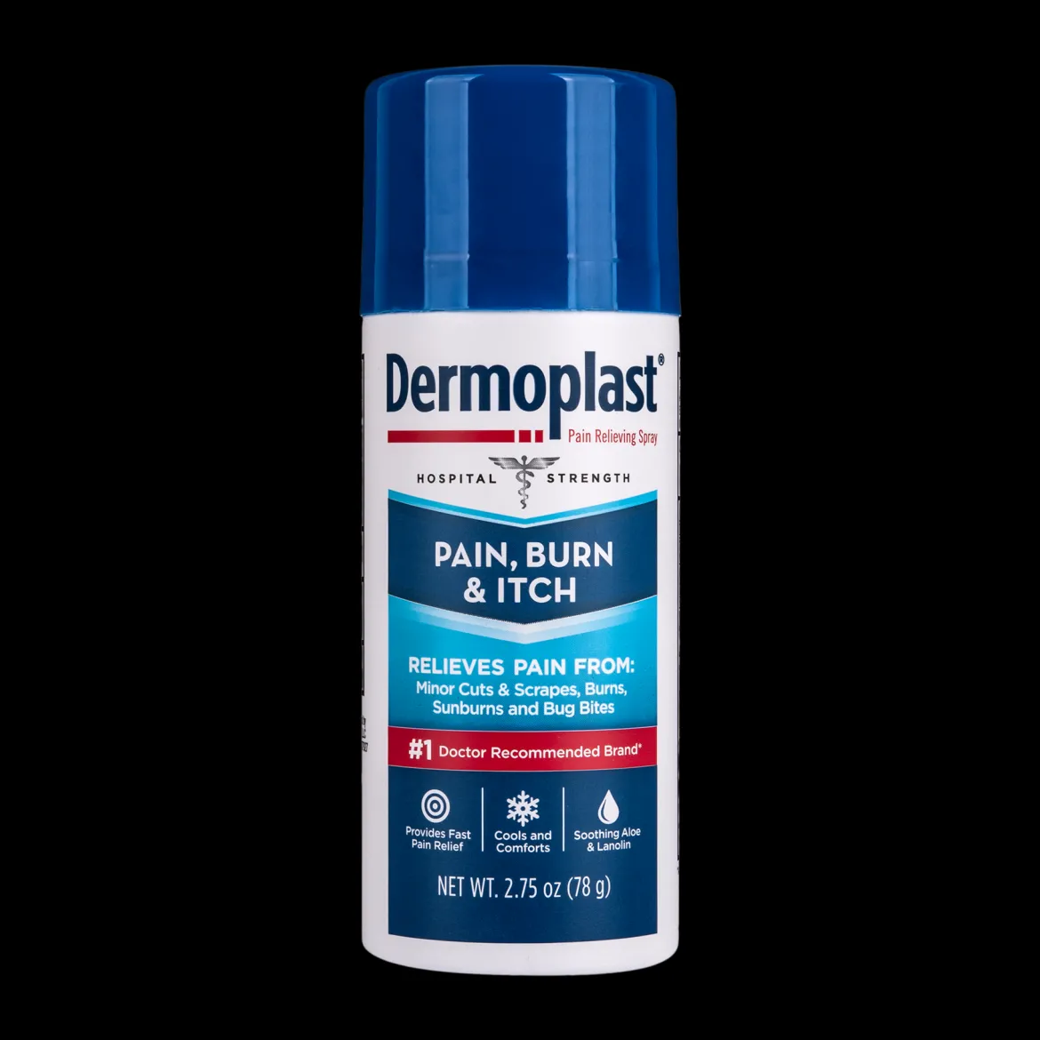 Pain, Burn, and Itch Spray