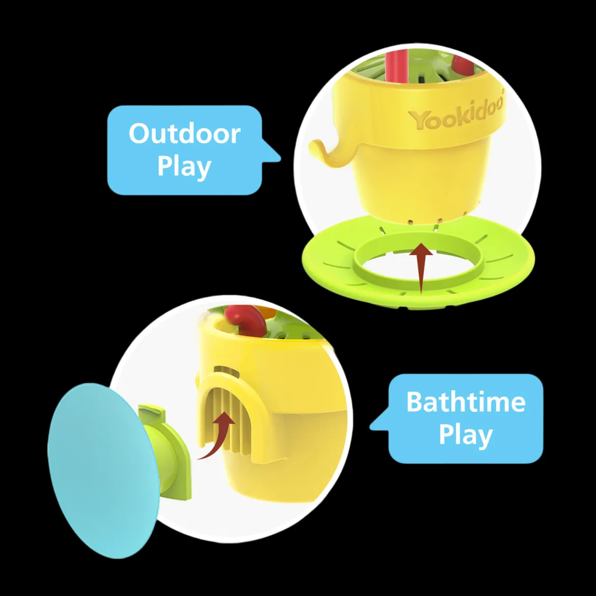 Peek-a-Bee Tub Flower Bath Toy