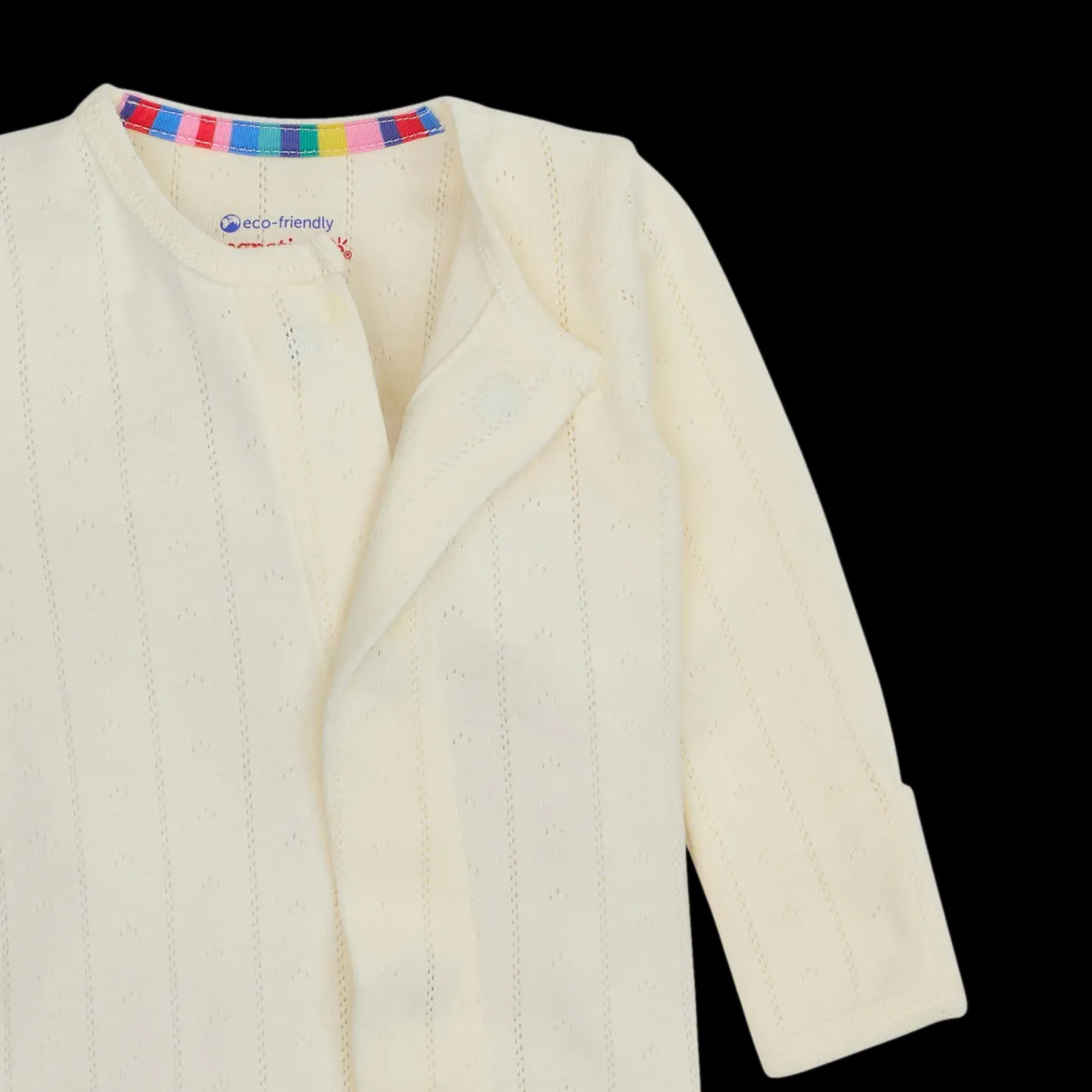 Pointelle Organic Cotton Footie