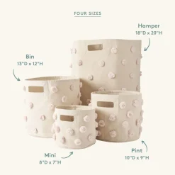 Pom Pom Storage Hamper