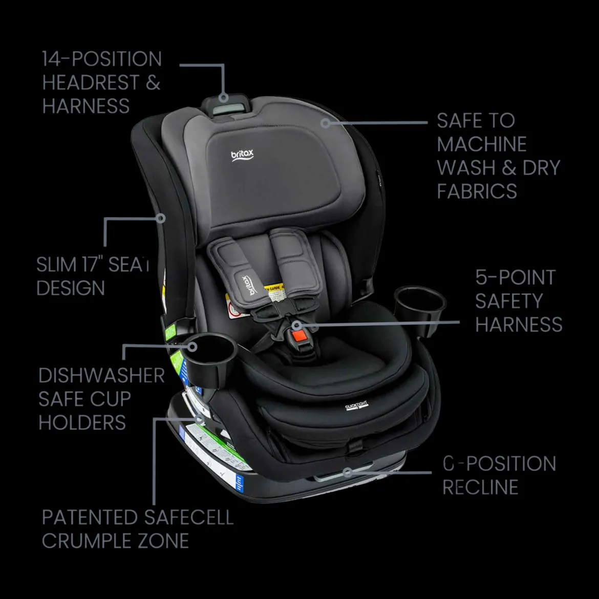 Poplar Convertible Car Seat