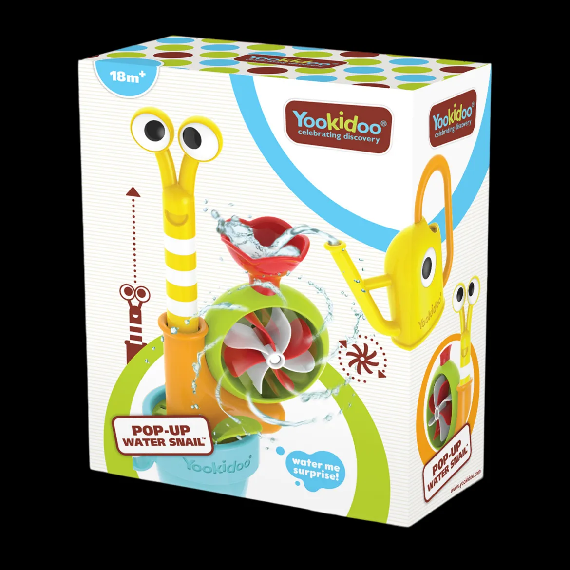 Pop-Up Water Snail Bath Toy