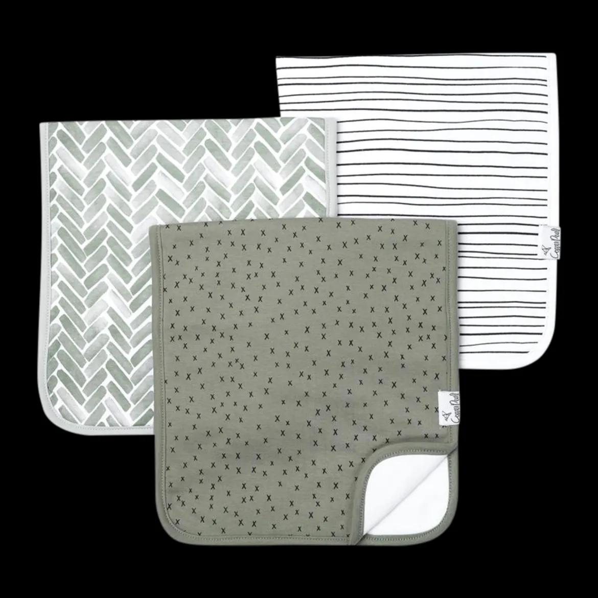 Printed Burp Cloth Set