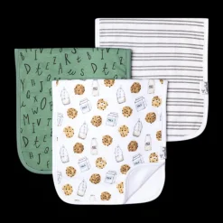 Printed Burp Cloth Set
