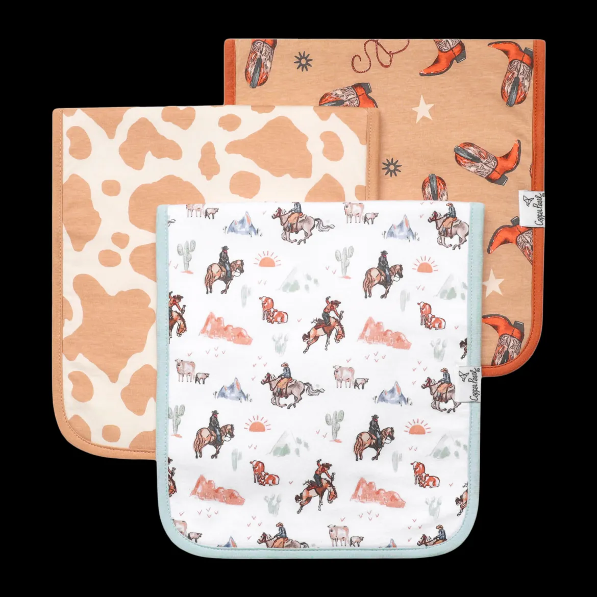 Printed Burp Cloth Set