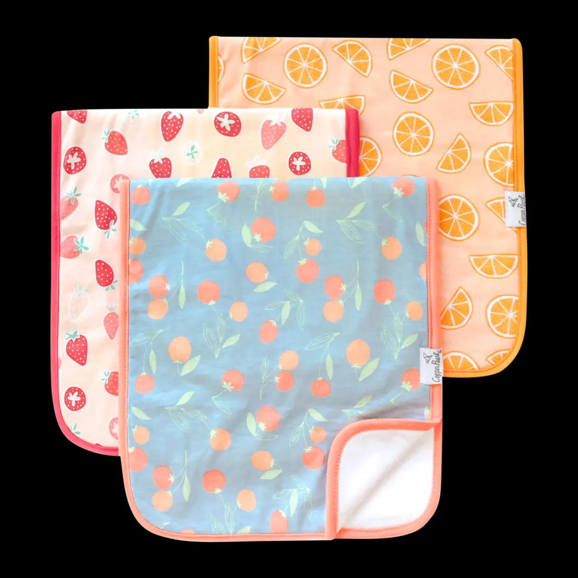 Printed Burp Cloth Set