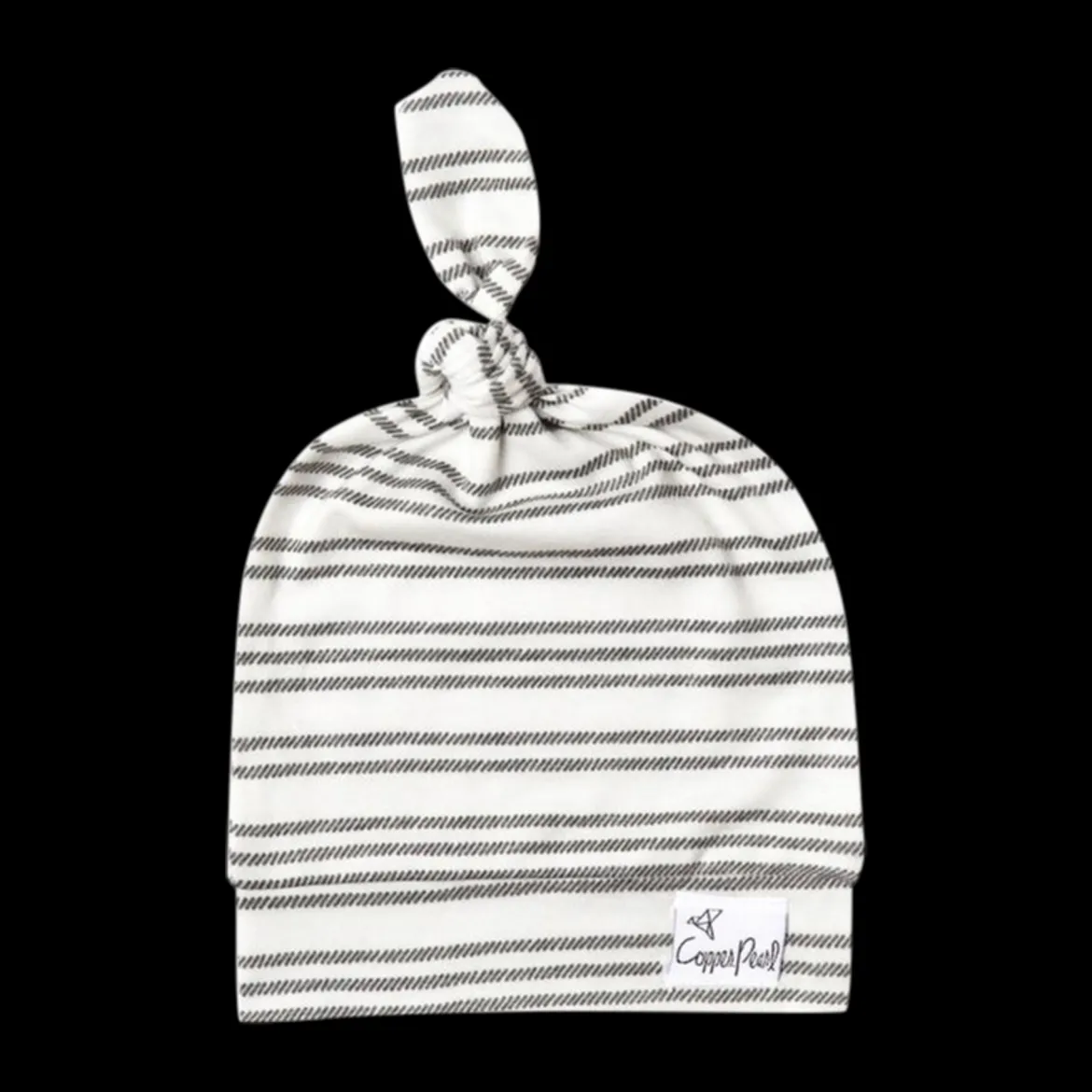 Printed Top Knot Hat