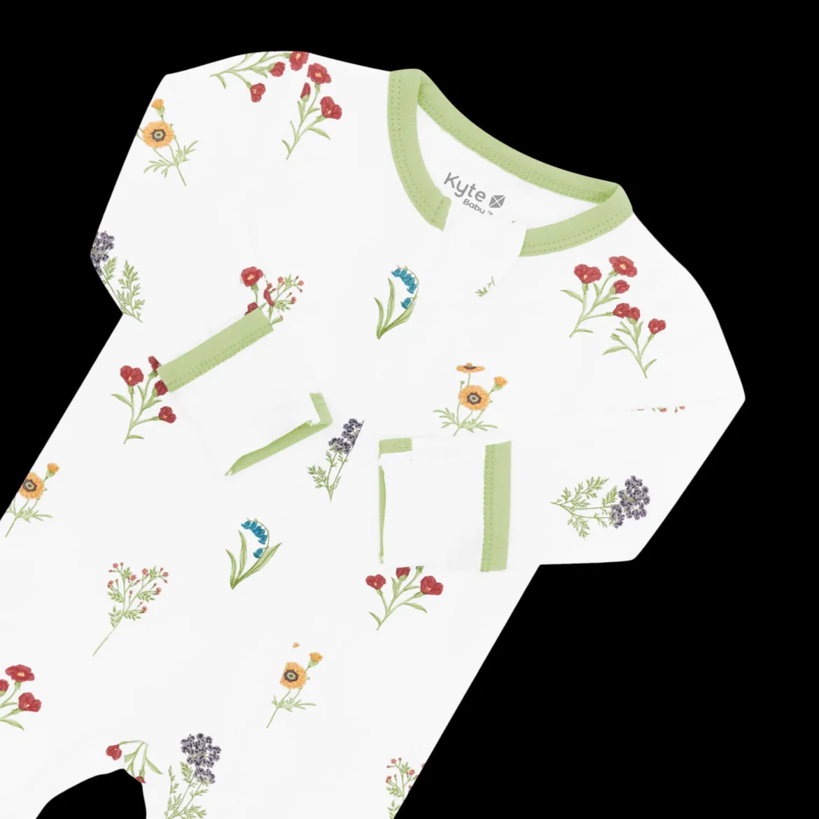 Printed Zipper Footie