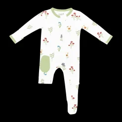 Printed Zipper Footie