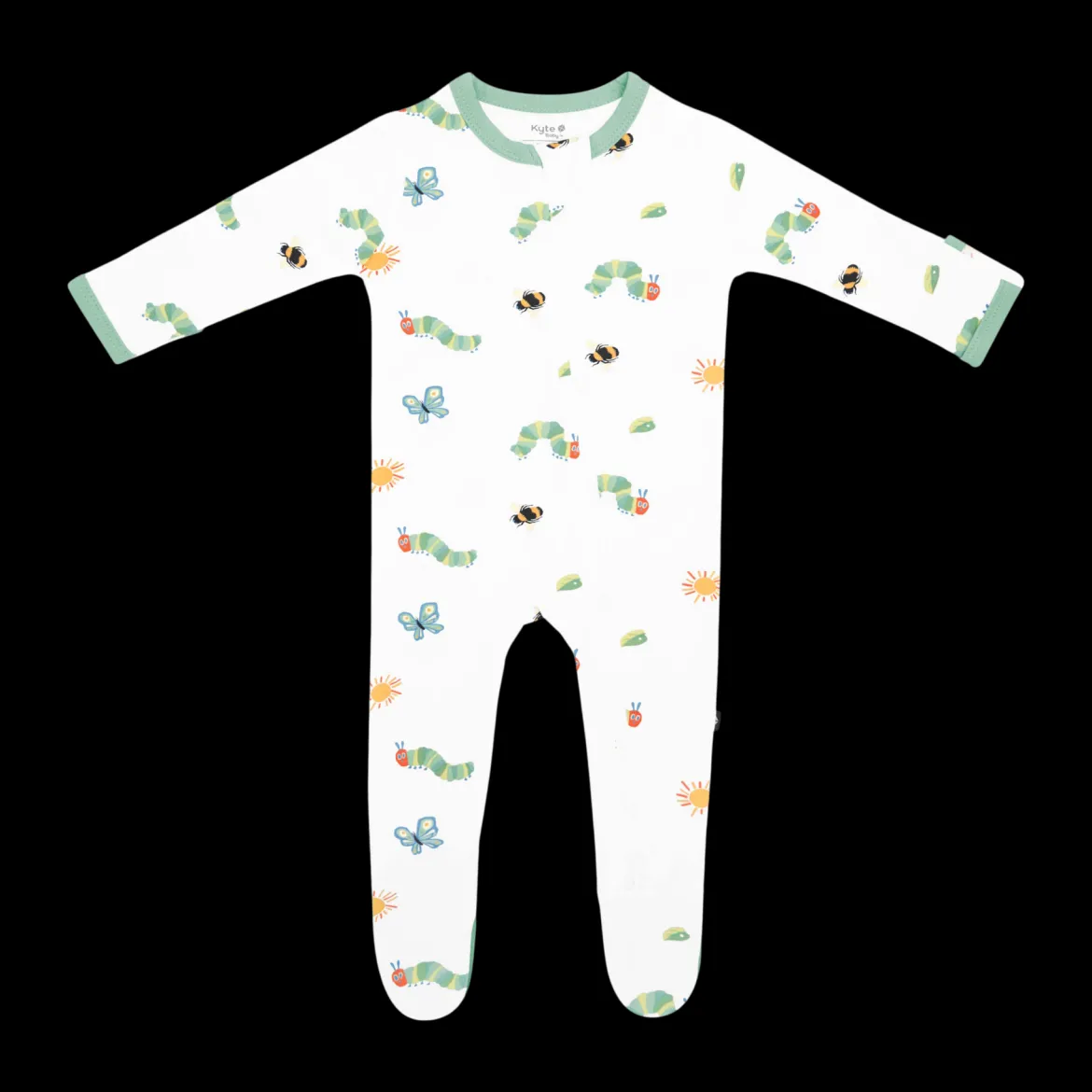 Printed Zipper Footie