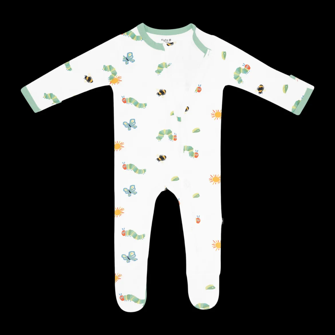 Printed Zipper Footie