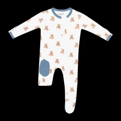 Printed Zipper Footie