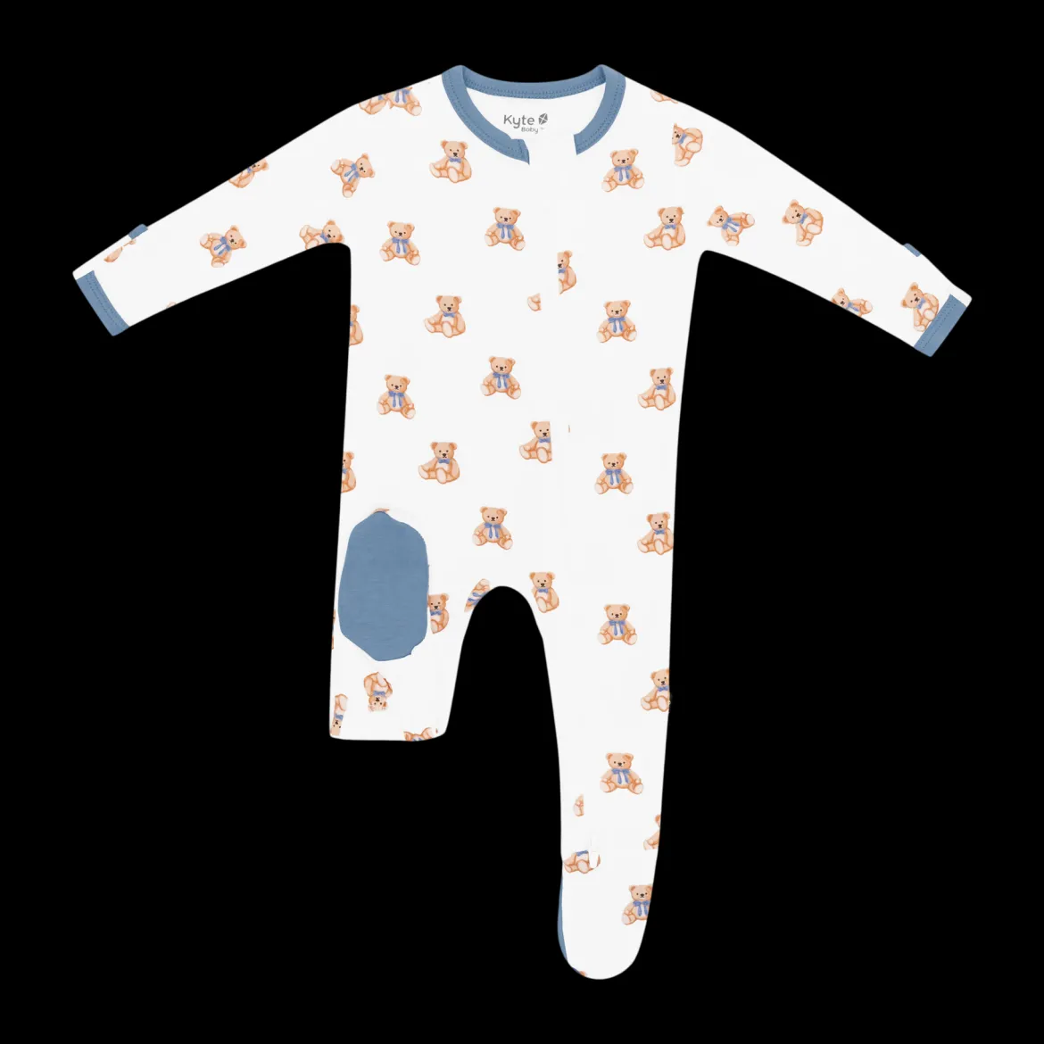 Printed Zipper Footie