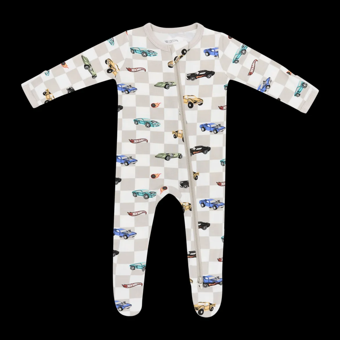 Printed Zipper Footie