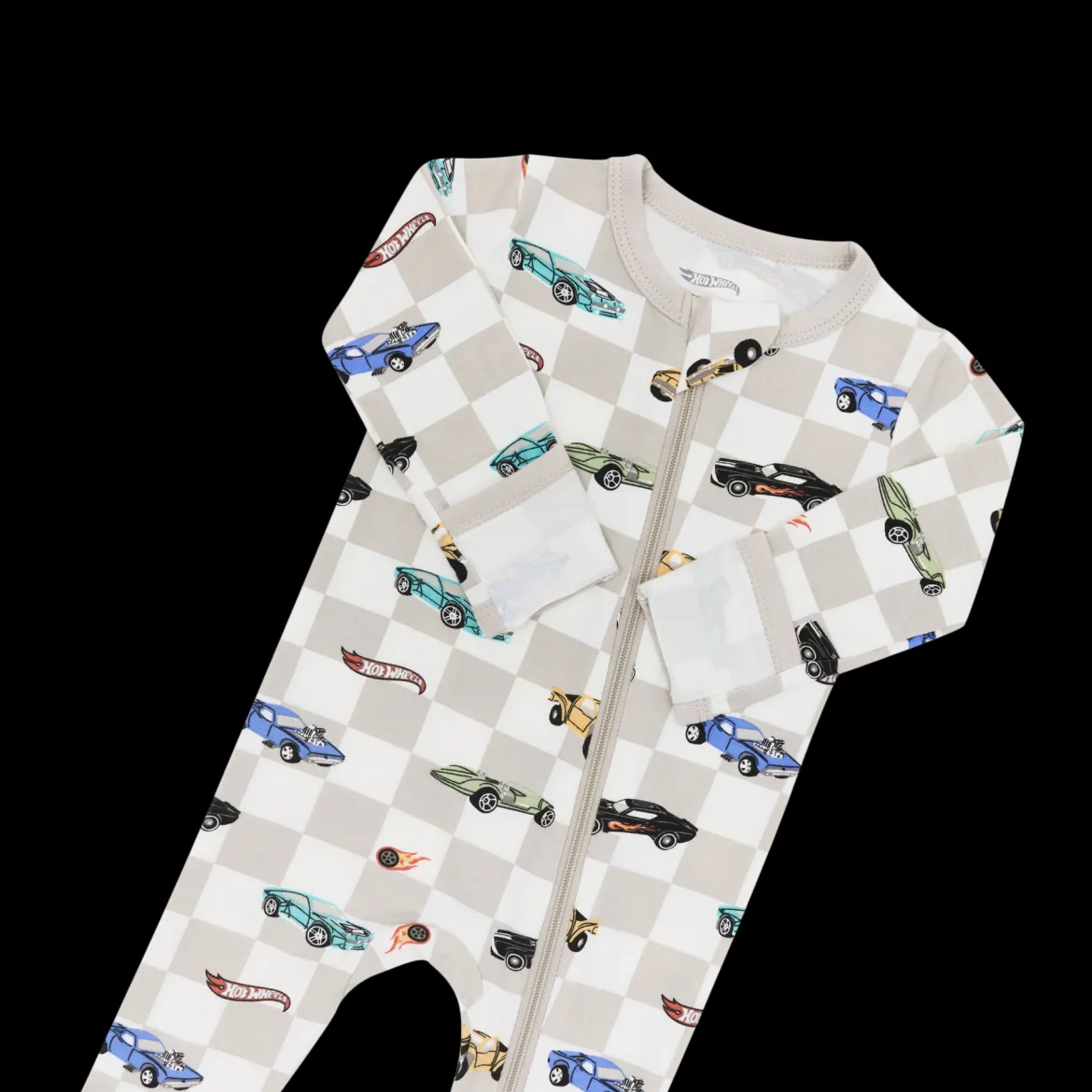 Printed Zipper Footie